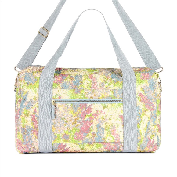 LoveShackFancy - Amari Diaper/Duffle/Baby Bag in Pastel Fields - Picture 2 of 6